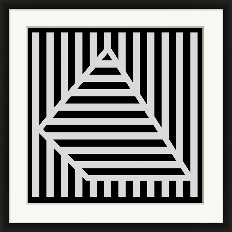 White Stripes 6 Print