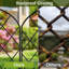 61cm H x 33cm W, Decorative Metal Garden Fence, No Dig Border Fence for Flower Beds, Yard and Dog Barrier-130372055