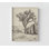 Reproduction encadrée de Joshua Tree, impressions de photographie de cactus, art mural nature sépia, décoration murale désert, cadres de désert, art mural arbre de Joshua