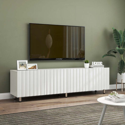 TV Stand with Storage & 2 Drawers