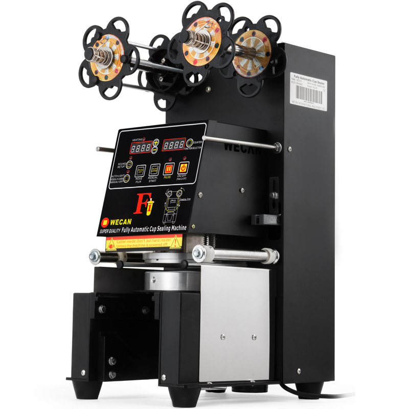 Cup Sealing Machine 95mm Bubble Tea Machine Automatic 500-650 cups/h