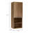 Rectangle 2-Shelf Medicine Cabinet-10907122-10907121