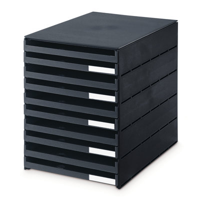 33.5cm H x 24.3cm W x 32.3cm D Reversible Desk File Pedestal