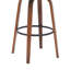 Tabouret de bar pivotant 30 po en similicuir crème
