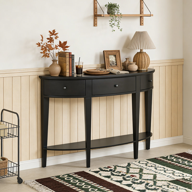 Canapé console Modern, Noir
