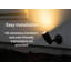 LED-Double Flood-Matte Black(includes Motion Sensor)20W 3000K