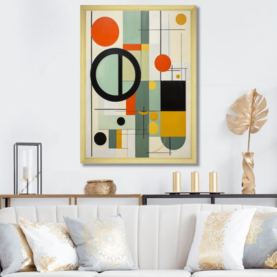 «Mid Century Century Mod Geometrics III» d'Iggo - reproduction sur toile
