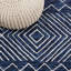 Tapis en laine et coton touffeté à la main Metro-1169370087