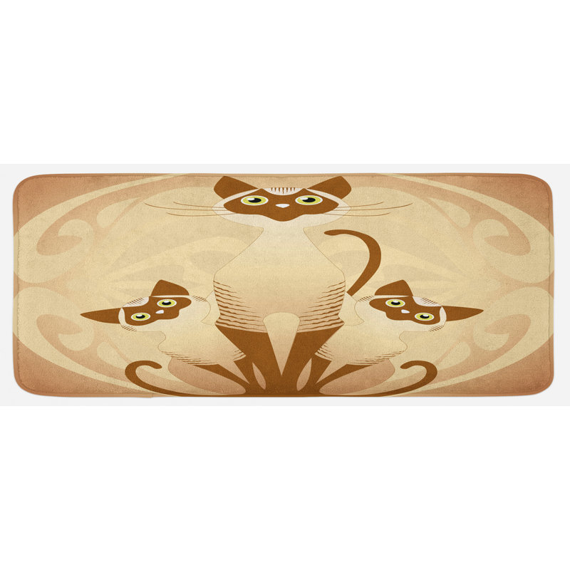 Tapis de cuisine animal