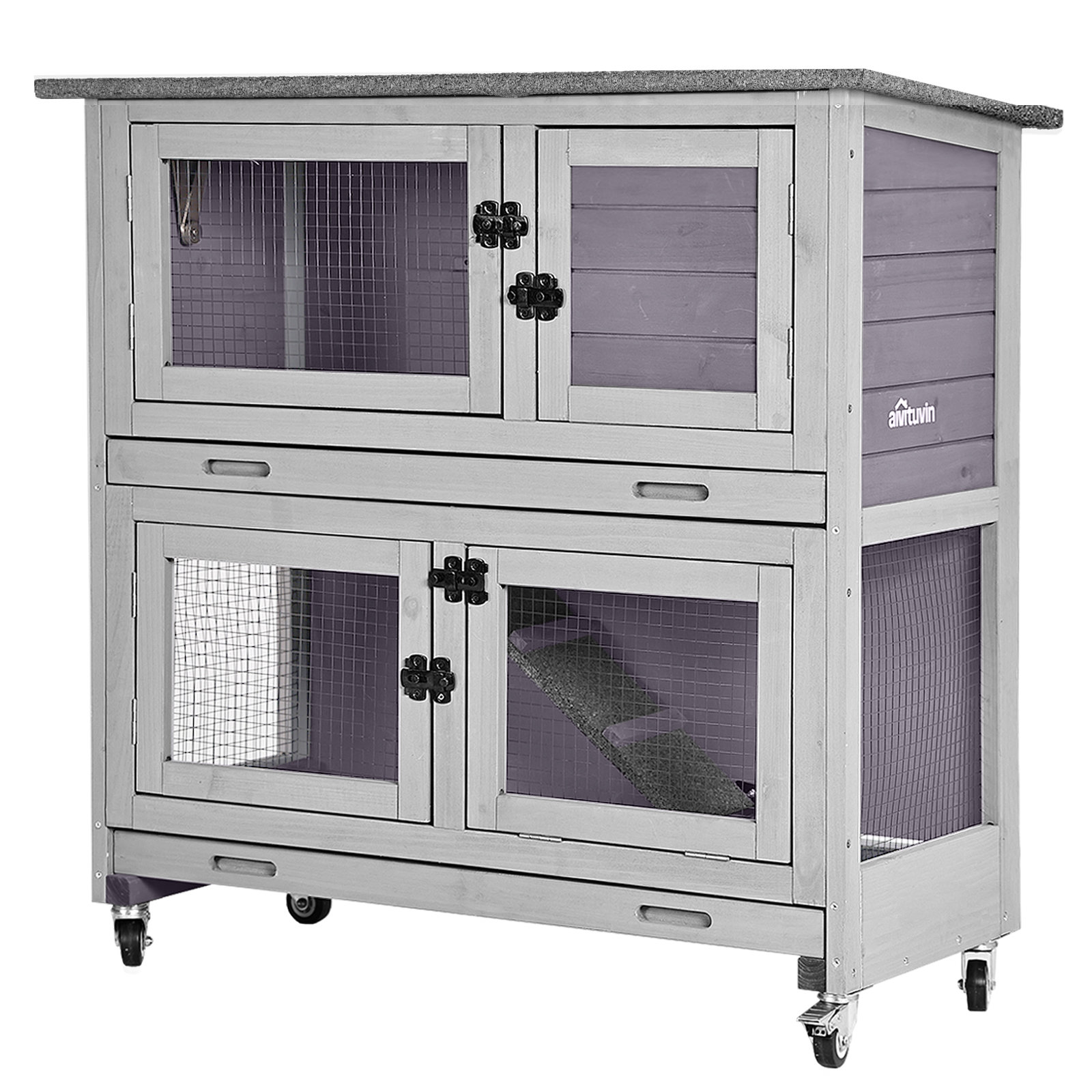 Tucker Murphy Pet™ Daddow Weather Resistant Rabbit Hutch & Reviews ...