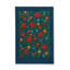 Tapis tissé à motif floral bleu marine Mosso-1655418852