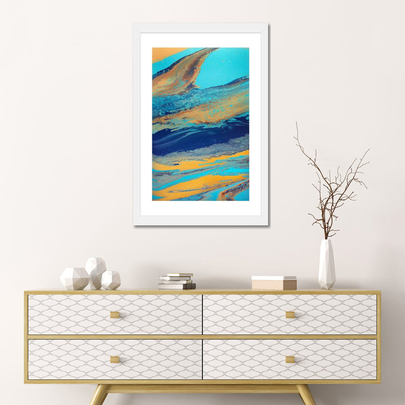 «Image Jasper» par Spell rebond Fine Art - reproduction d'art, H 24 po x l 16 po x P 1 po, Blanc, Papier encadré blanc