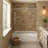 56" - 60" W x 58" H Double Sliding Semi-Frameless Shower Door with 1/4" Tempered Clear Glass, Chrome-120146701