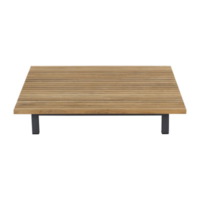 Hellene Square Metal Outdoor Coffee Table , 39.25'' in. W 39.25'' in. D