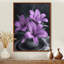 Reproduction d'art moderne lys mauves et noirs modernes-1061743998-1061743991