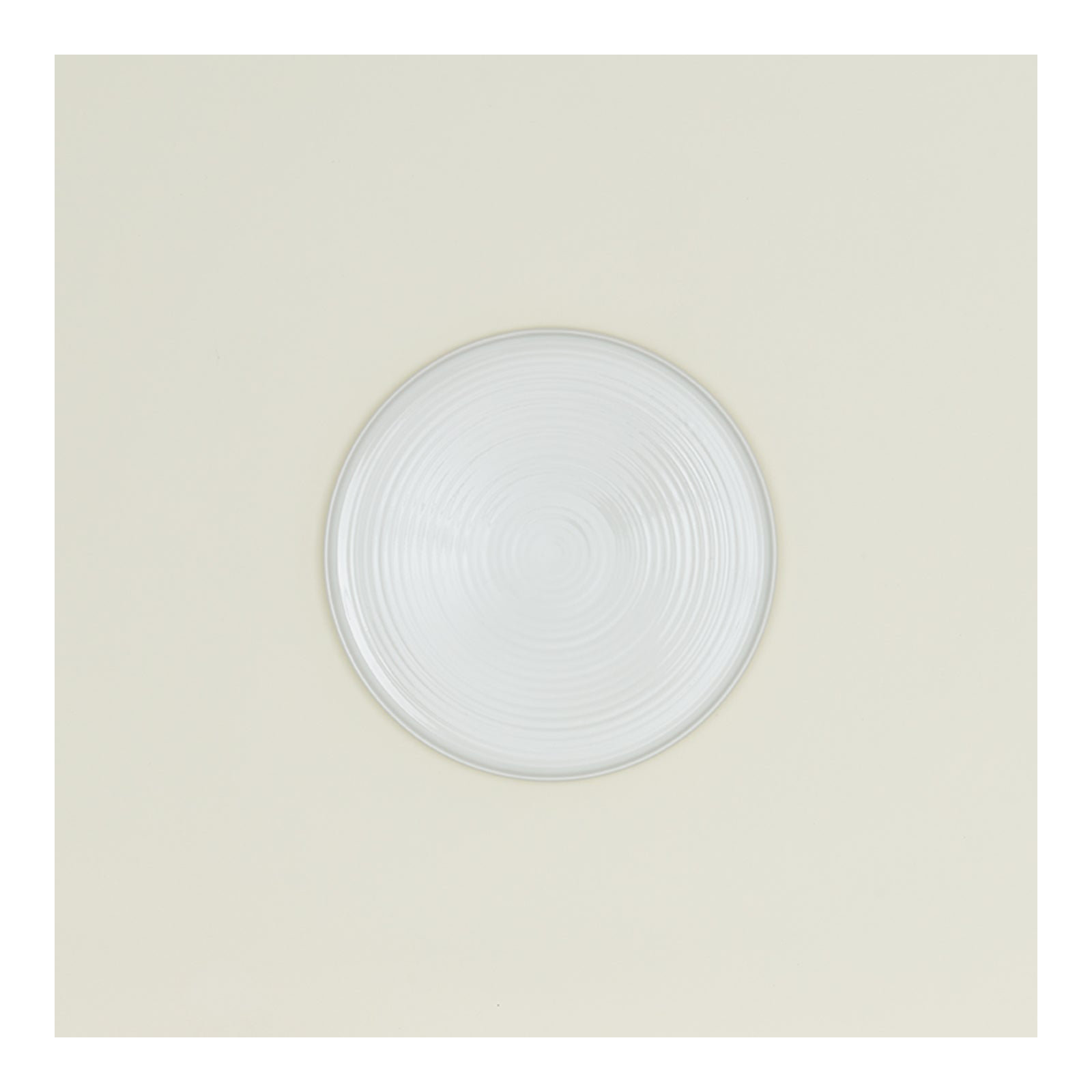 Round Platter, Bone