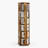 70.5" H x 14.6" W 6-Tier Bamboo Rotating Bookshelf, 360° Revolving Bookcase Corner Freestanding Storage Organizer-66200812-66200811