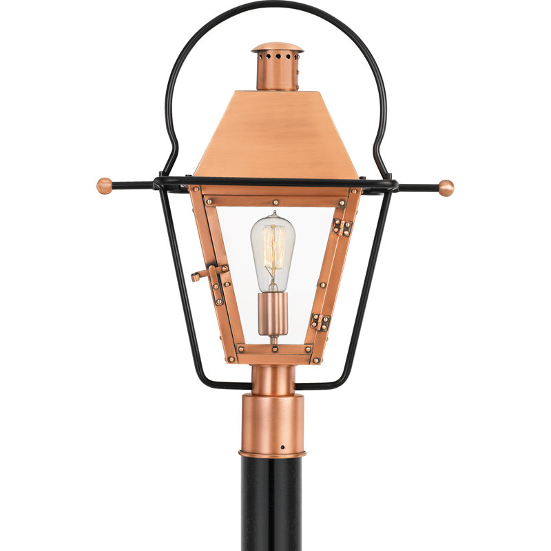 Rue De Royal Transparent Lantern Head, Aged Copper