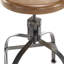 Levin Adjustable Height Counter Stool with Metal Frame