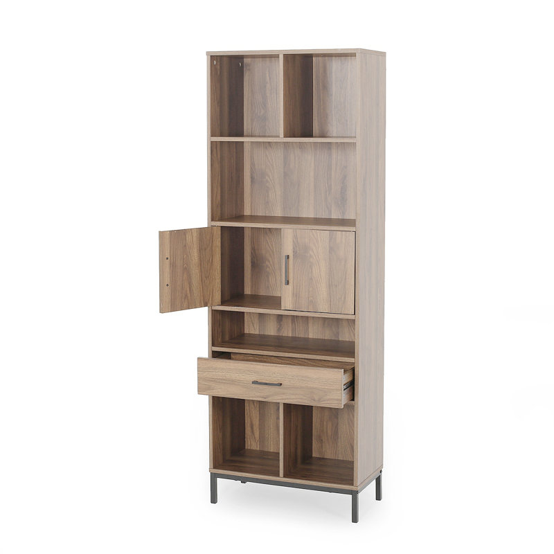 Glantz Storage Bookcase, Oak