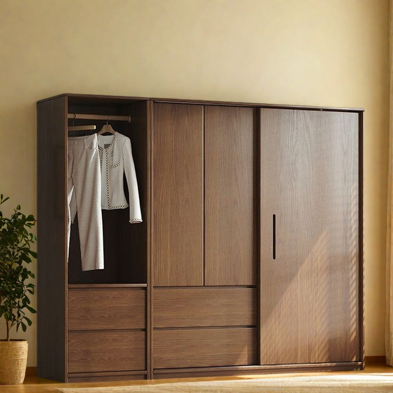 Garde-robe moderne, simple et tendance, H 79 po x l 87 po x P 24 po