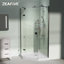 36 po P 36 po X P 5 1/2 po Base de douche H