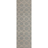 Alhambra Handmade Silk and Wool Geometric Area Rug