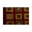 Zarbof Wool Geometric Area Rug in Red