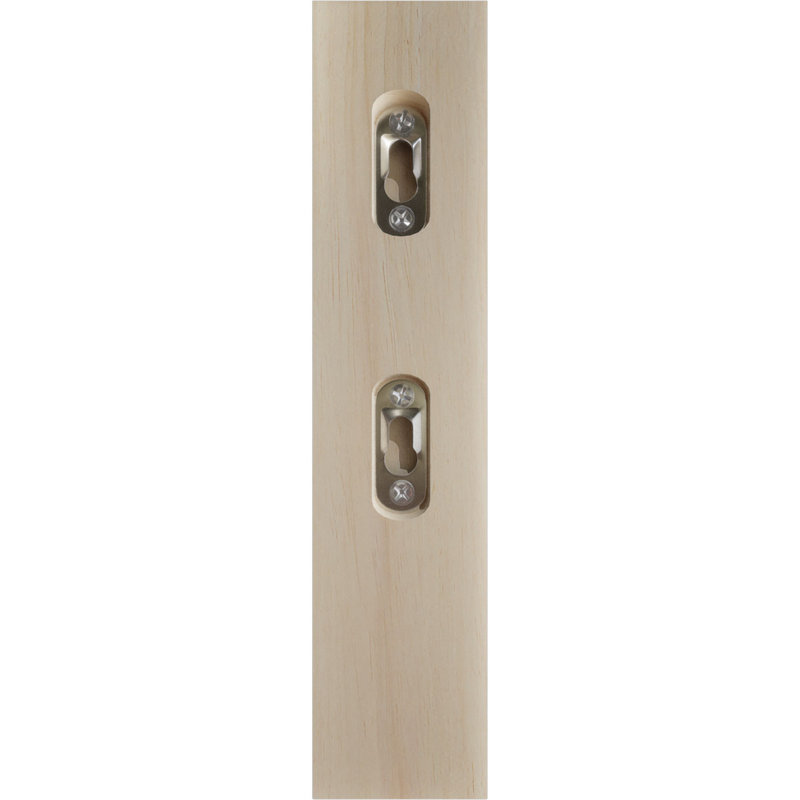 Support olympique en bois, Hévéa, H 8 po x l 1,75 po x P 8 po