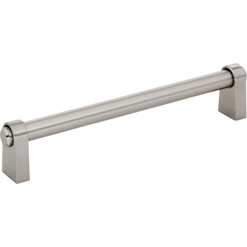 Lawrence Bar Pull, Brushed Satin Nickel, 6 5/16" Center To Center