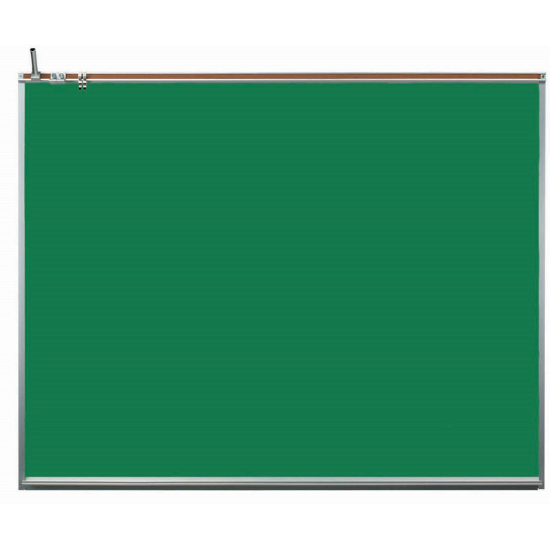 Tableau noir magnétique mural, Vert, 48 po x 60 po