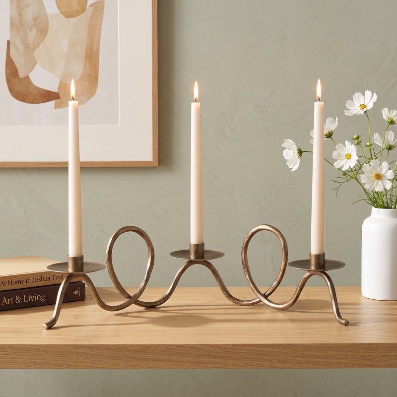 Aleena Rope Candleholder Centerpiece