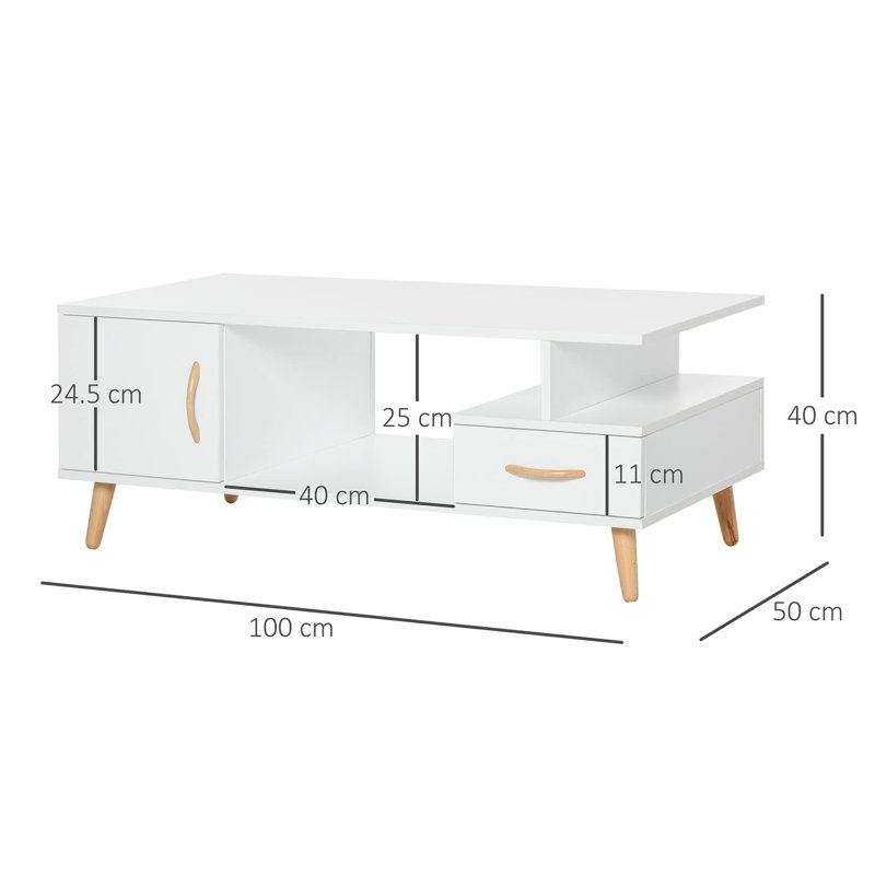 Pereira Coffee Table with Storage