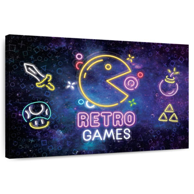 Keiraleigh Neon Retro Jeux