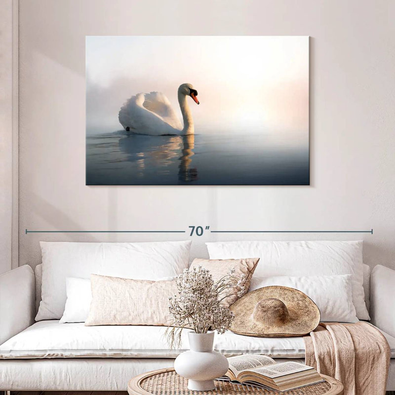 Crowle Majestic Swan, 30" H x 45" W