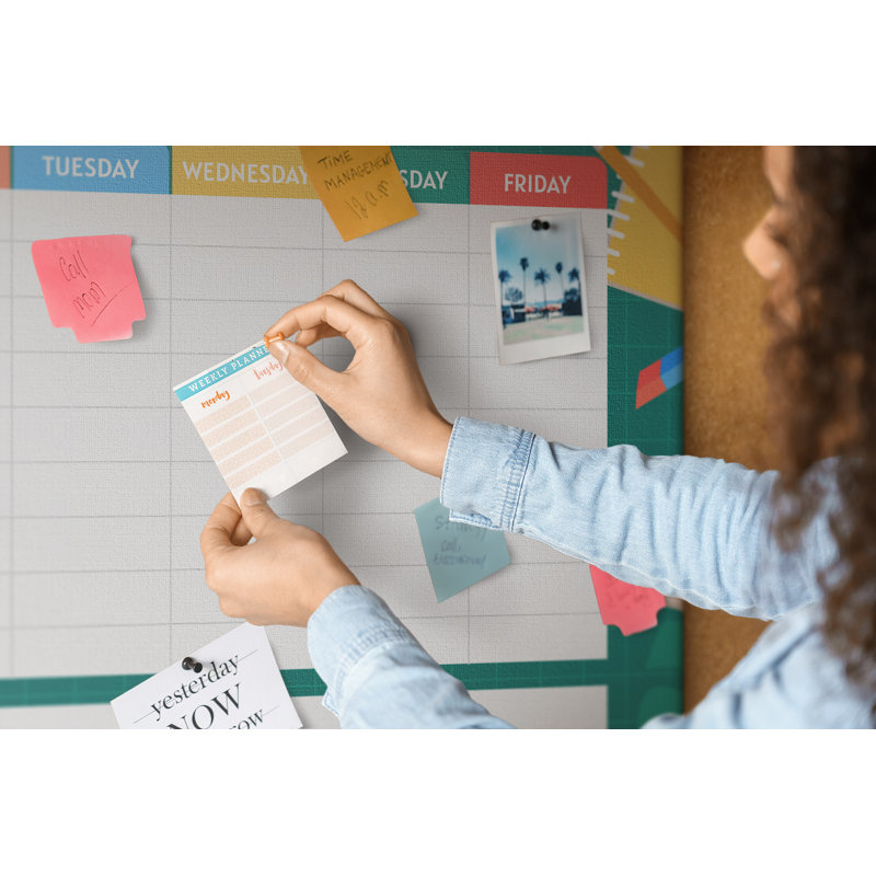 Margaurite Magnetic Cork Corkboard / Bulletin Board Bulletin Board