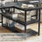 Kolya Modular Iron Computer Desk with Built-In Electrical Outlet-1551059120