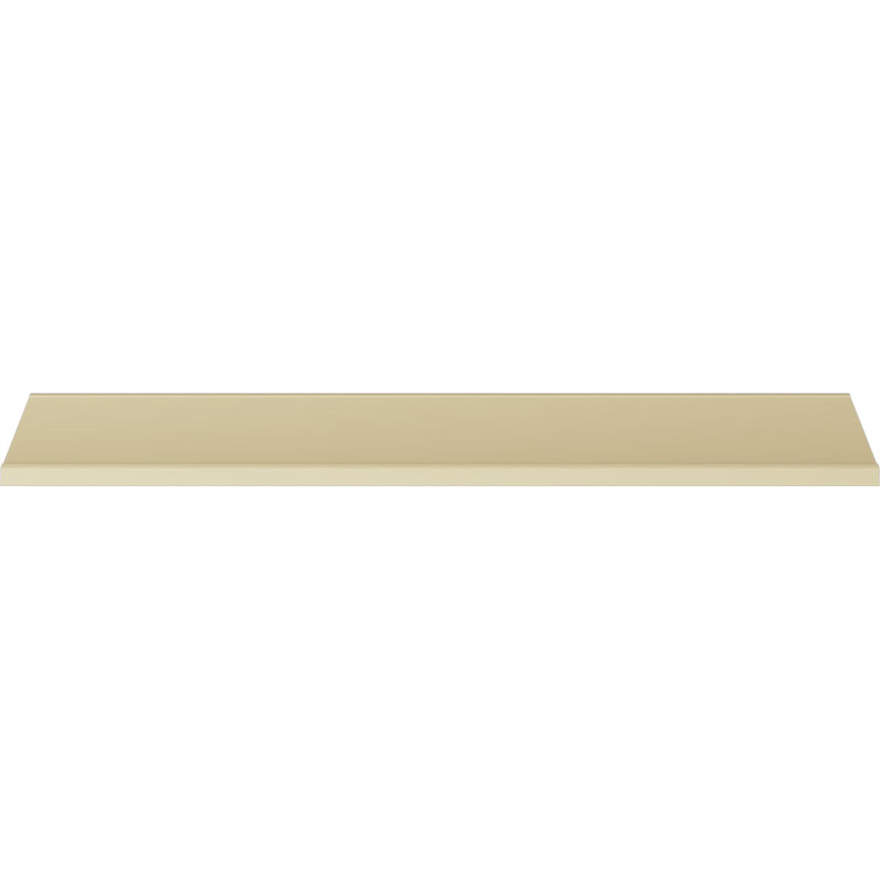 Primed White Polyurethane Geometric Crown Moulding Sample