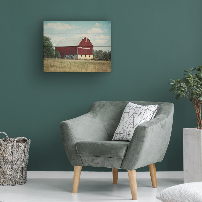 «Elizabeth Blissful Country VI» par Elizabeth Urquhart, L 16 po x H 12 po