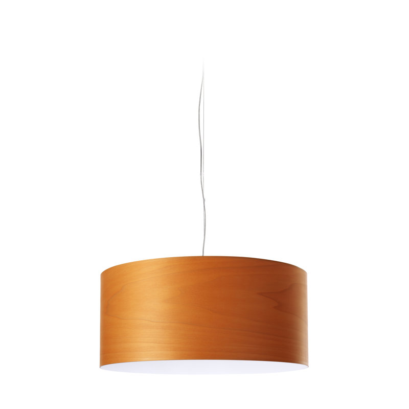 Gea 1 - Light Pendant, 7.8" H x 16.5" W x 16.5" D, Orange, E26 Base