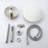 10 Inch Shower Head And Handheld In Brushed Nickel For Bathroom Perfection Pair With