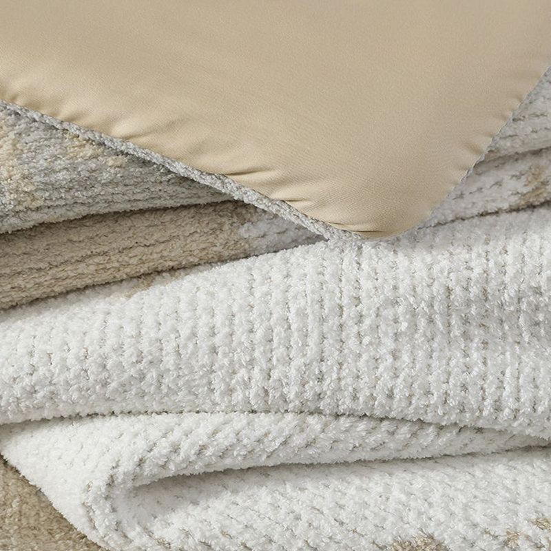 Snug Comforter, King Comforter, White/Desert Abstract