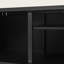 Îlot de cuisine 54,5 po avec plateau en acier inoxydable, armoire de rangement et 4 roulettes verrouillables pour barbecue