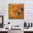'Coq Motifs 2' by Art Licensing Studio Canvas Wall Art, 18" x 18"