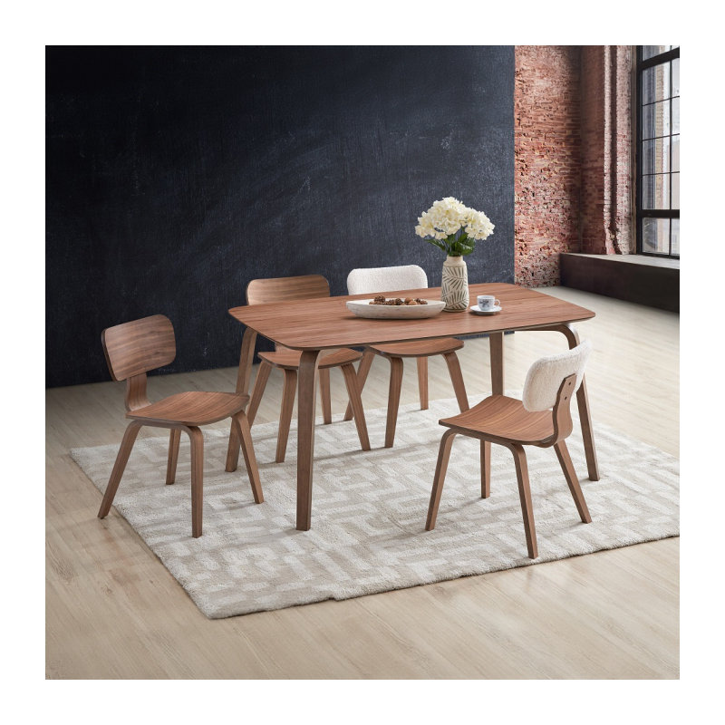 ACME Casson Dining Table, Walnut Finish