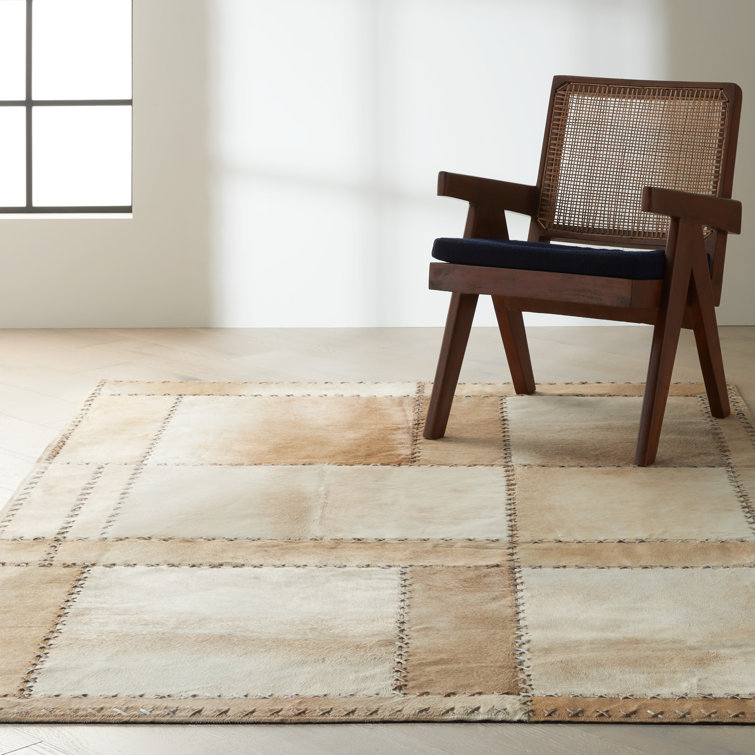 Northwest Cowhide Patchwork Indoor Rug