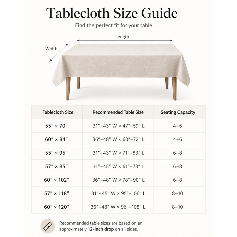 Nappe Absher, Rectangle 70 po, Brique feu