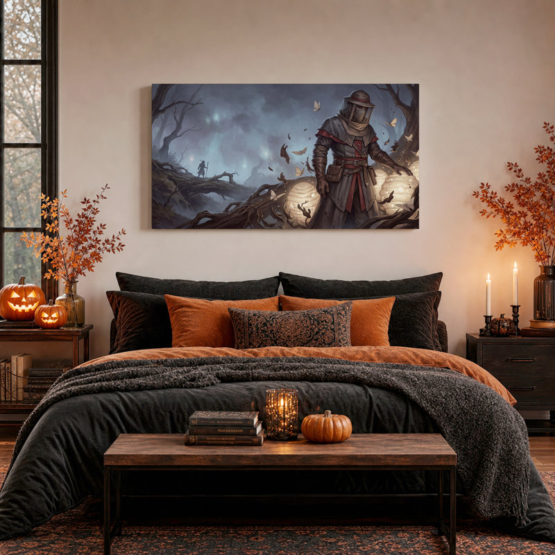 Impression sur toile, fantaisie, L 46 po x H 24 po
