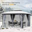 12 Ft. W x 10 Ft. D Aluminum Patio Gazebo