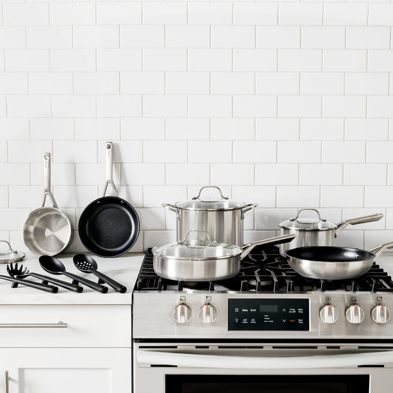 Ninja 11 Piece Stainless Steel Cookware Set